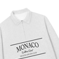 Áo Sweater Polo Nỉ Hai Da MONACO