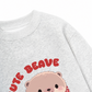 Áo Sweater Nỉ Hai Da Animal Red Cute Beaver