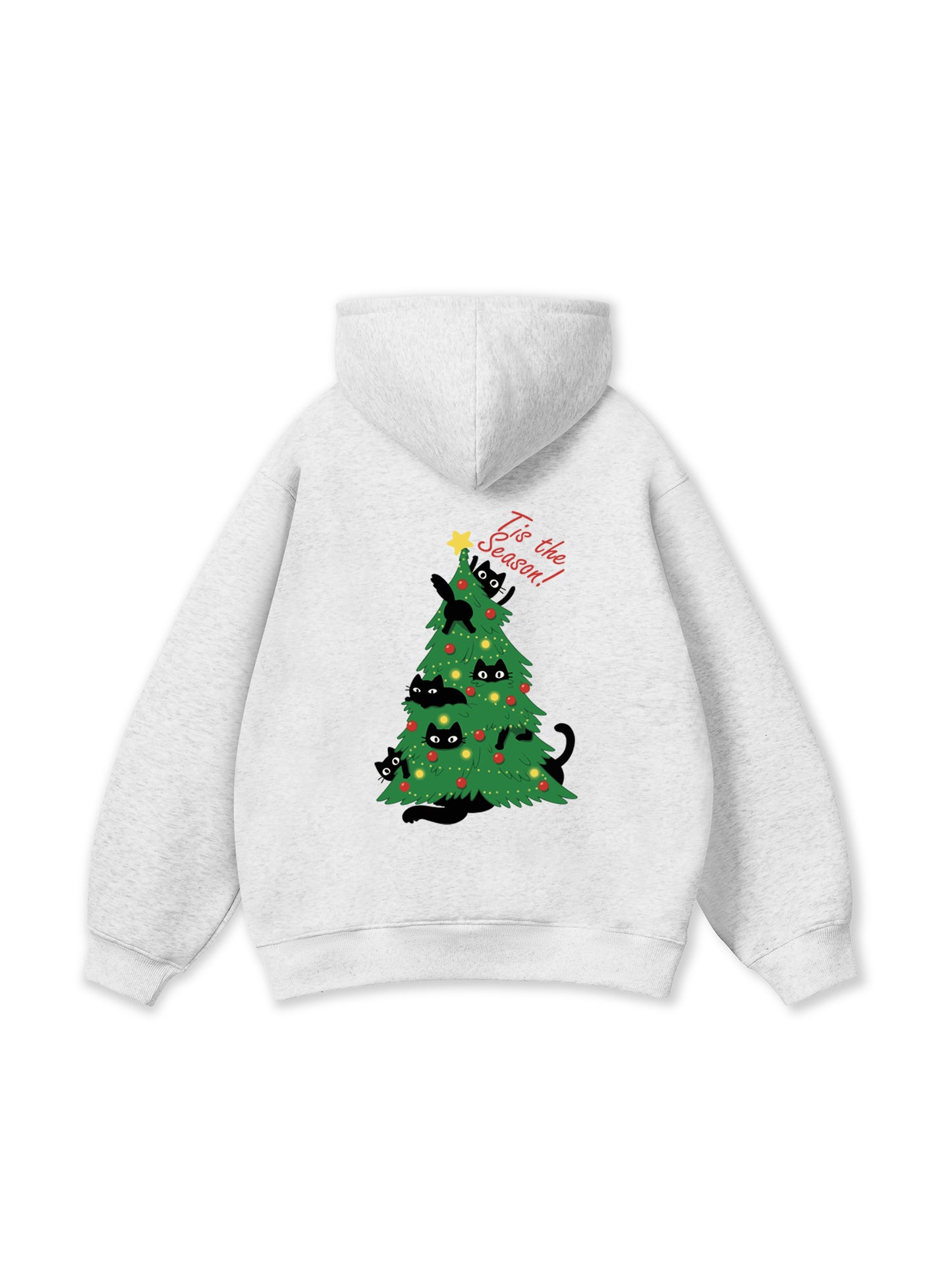 Kitty Tree Christmas Hoodie