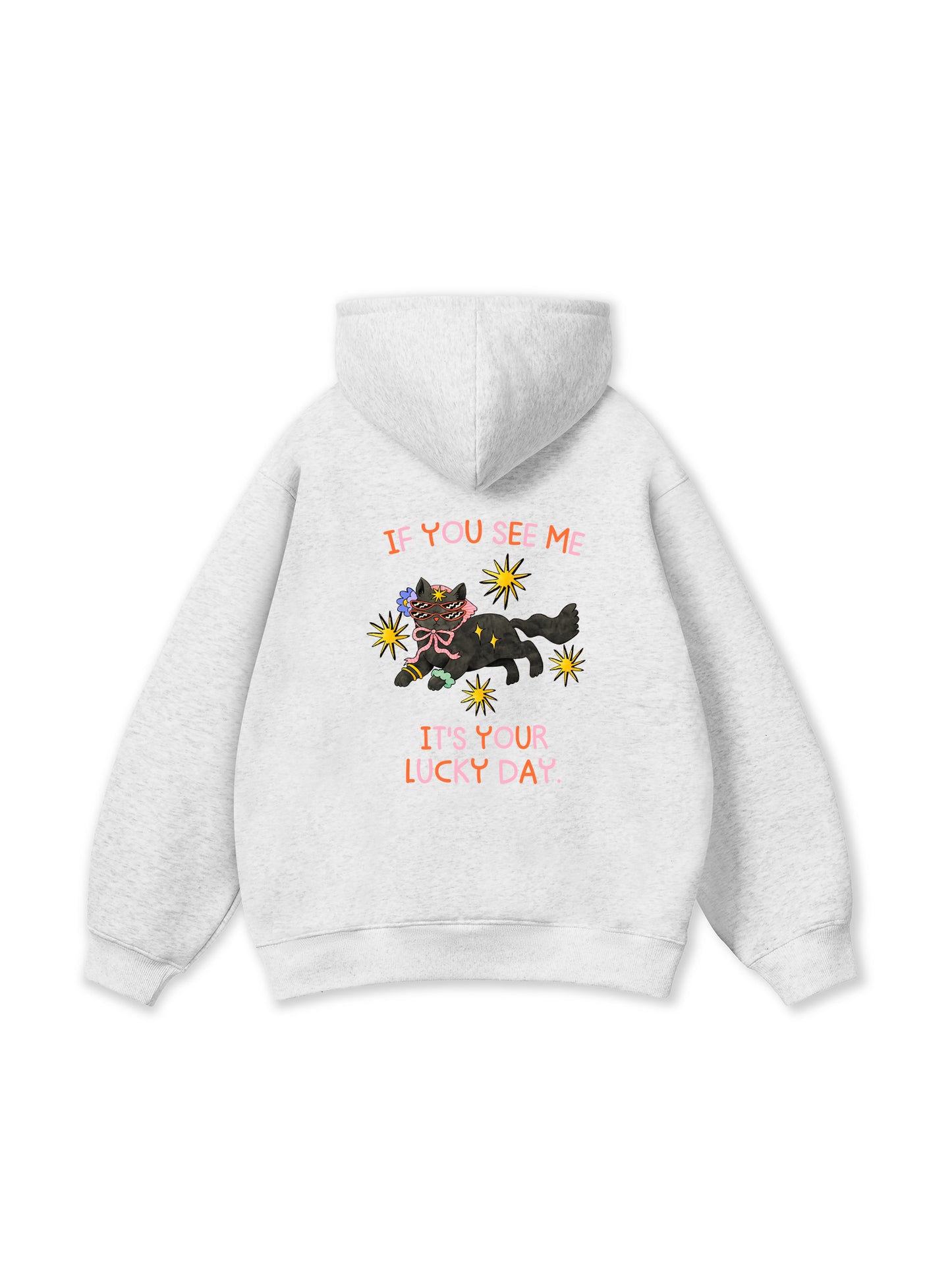 Lucky day cat Hoodie