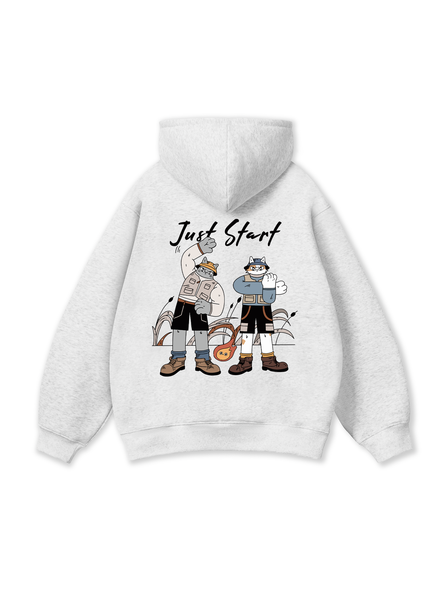 Just Start Hoodie