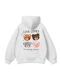 Love Comes In Many Colors Hoodie