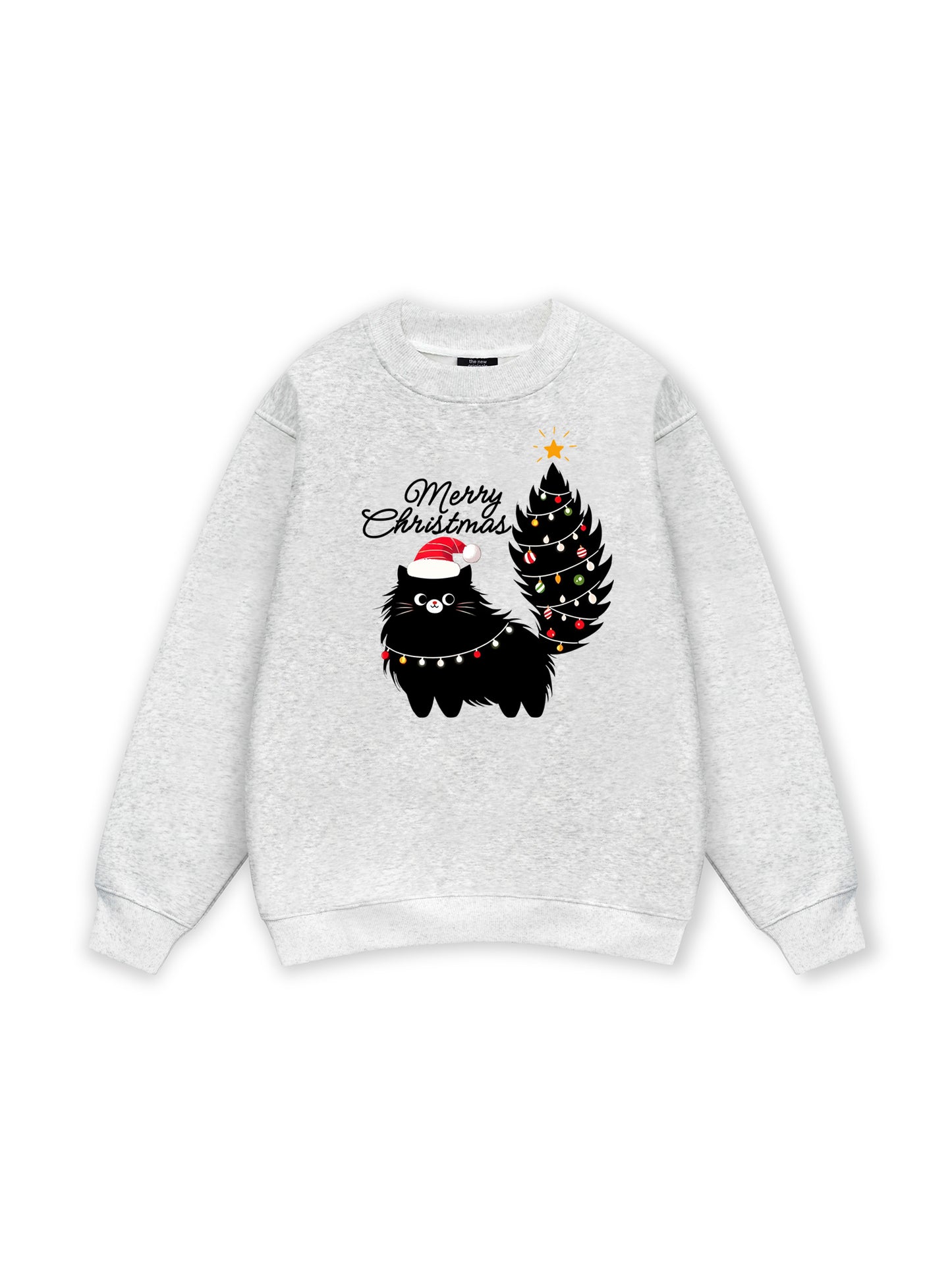 Black Kitty Christmas Sweater