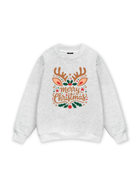 Holly Reindeer Sweater