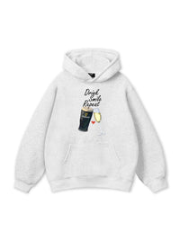 Drink, Smlie, Repeat Hoodie