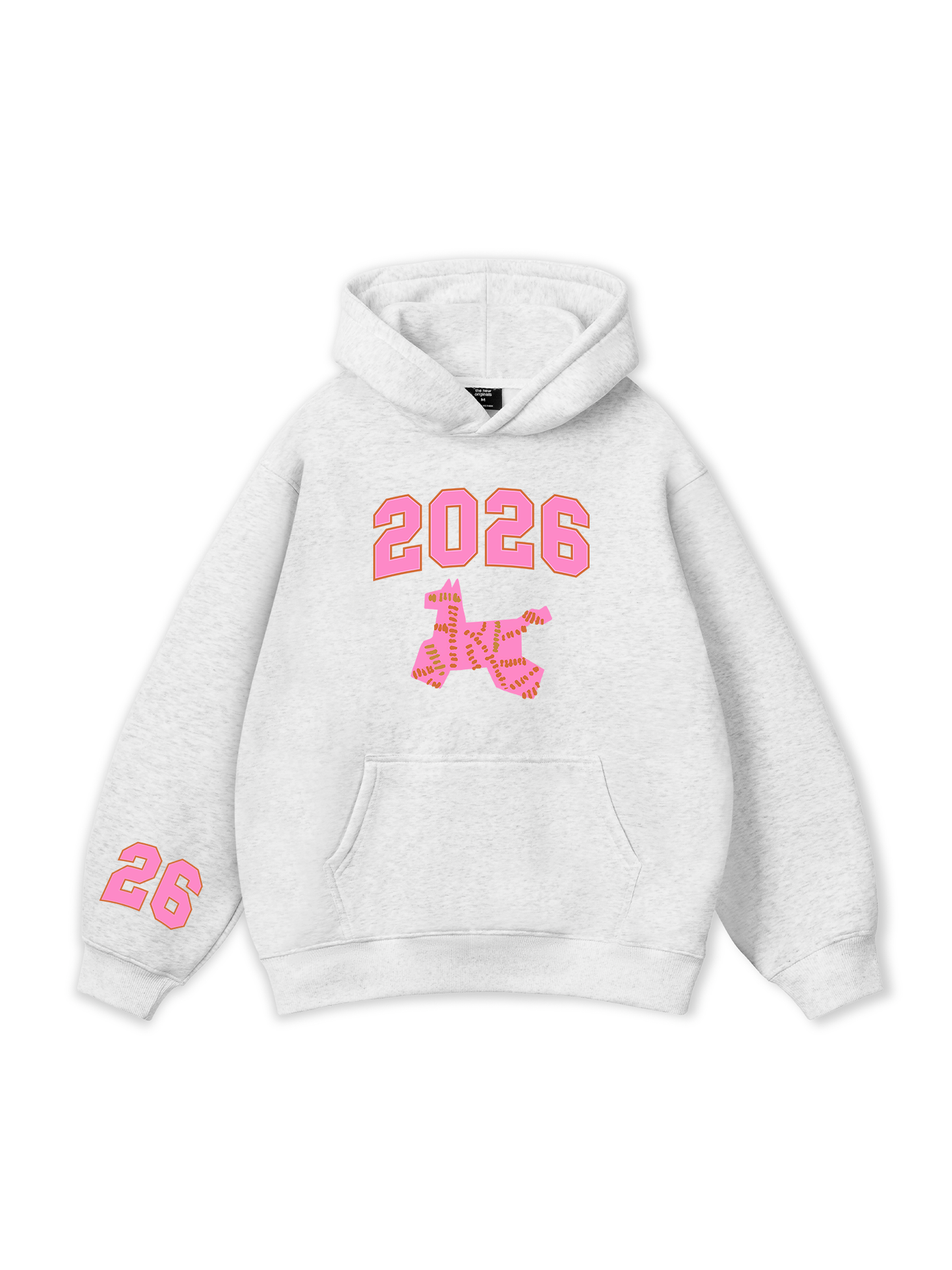 Bubble Pink Pony Hoodie