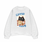 Áo Sweater Nỉ Hai Da Coffee Club Black Cat