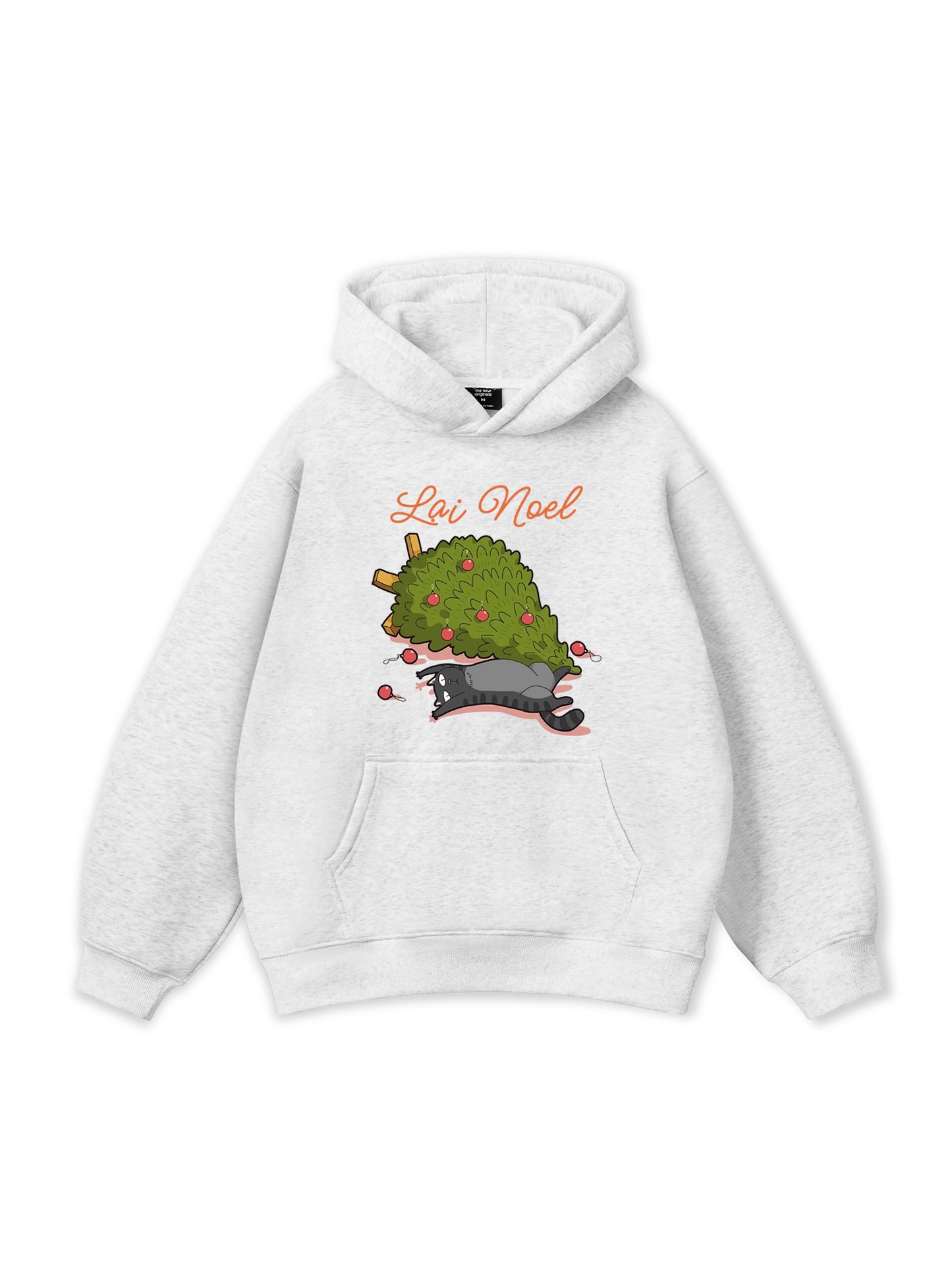 Christmas Trouble Cat Hoodie