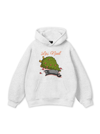 Christmas Trouble Cat Hoodie