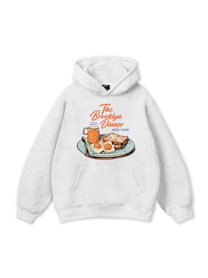 Brooklyn Diner Vintage Hoodie