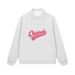 Áo Sweater Polo Nỉ Hai Da Pink Retro Originals Logo