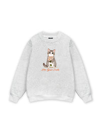 Blooming Kitty Sweater