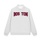 Áo Sweater Polo Nỉ Hai Da Boston Burgundy