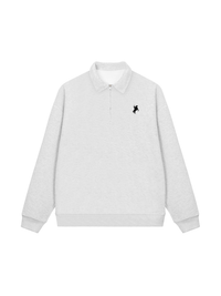 Áo Sweater Polo Nỉ Hai Da Cowboy