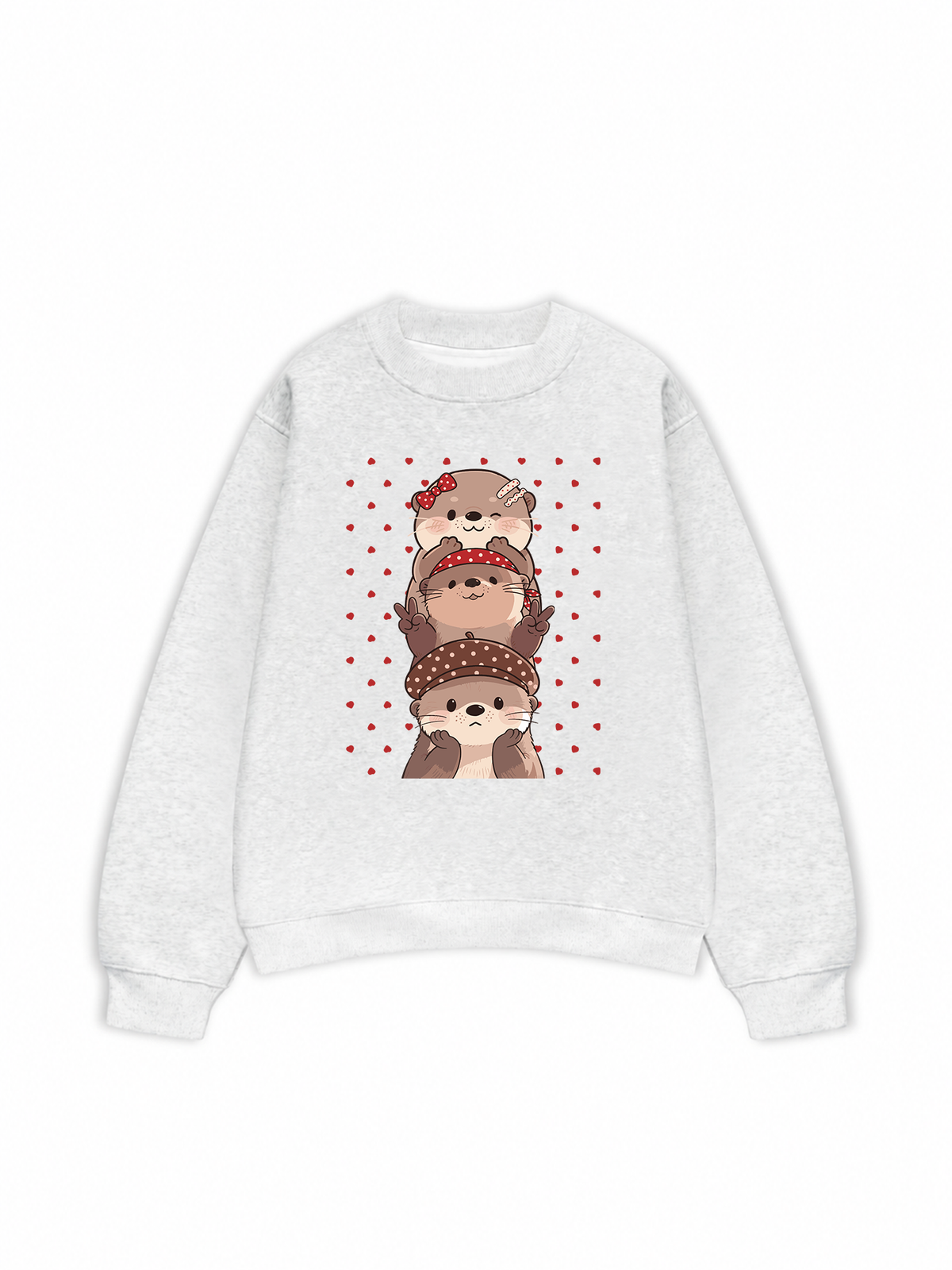 Áo Sweater Nỉ Hai Da Animal The Beaver Friends Group