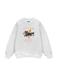 Lucky day cat Sweater