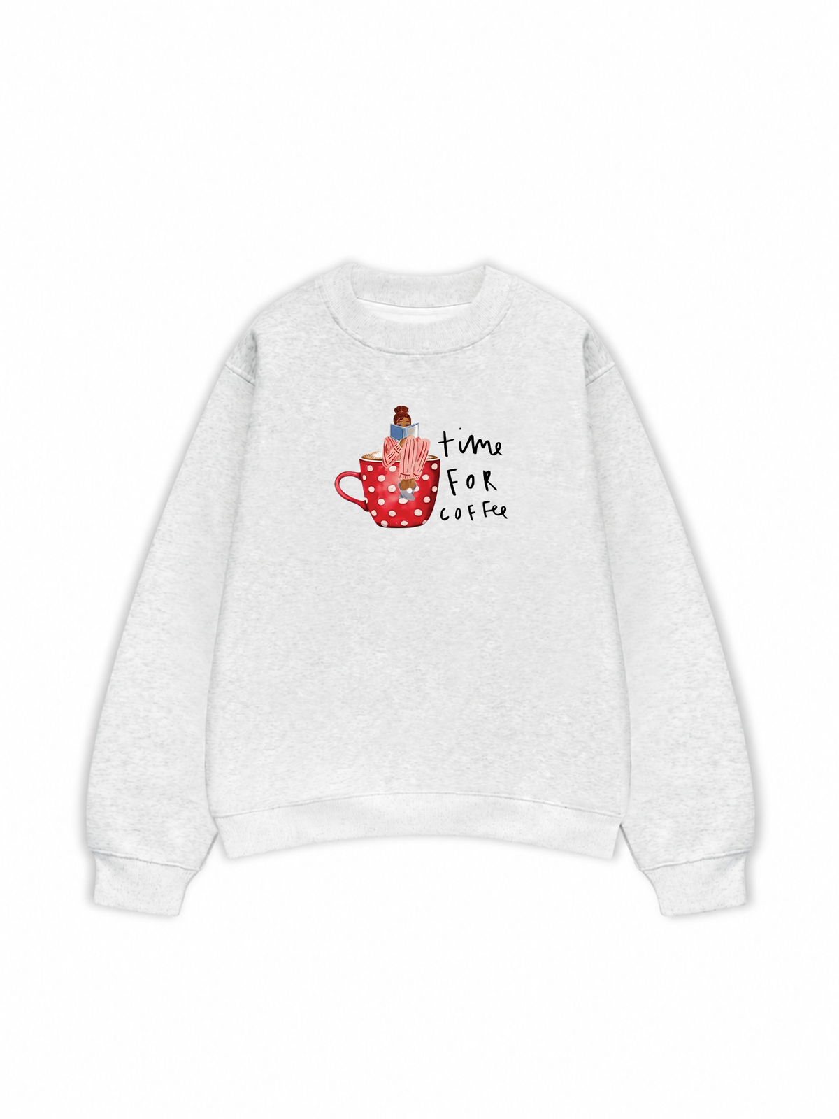 Áo Sweater Nỉ Hai Da Time For Coffee